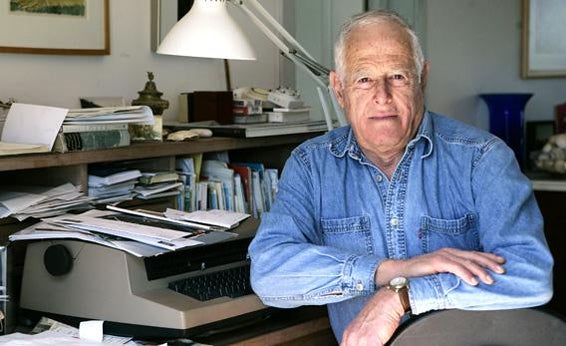 Author James Salter.